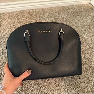 Michael Kors Black Satchel Bag
